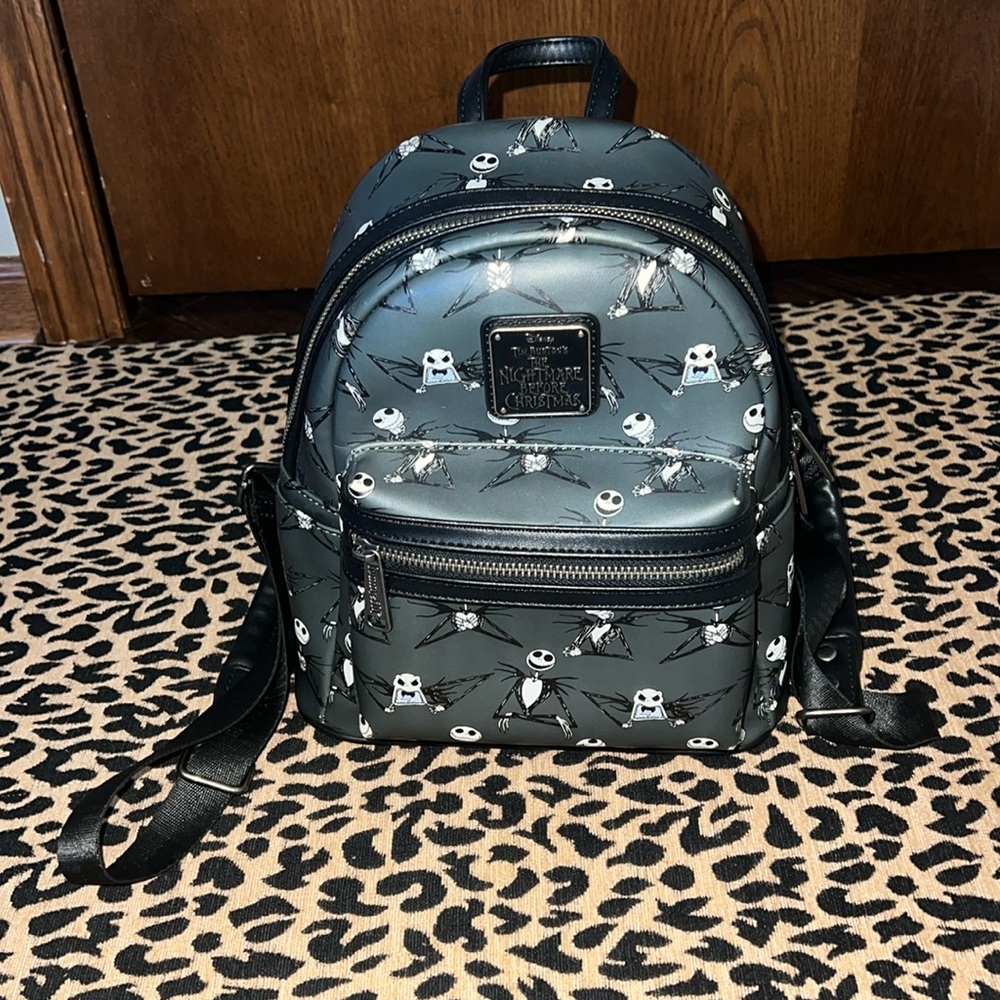Rare Screaming Jack Skellington Loungefly Backpack